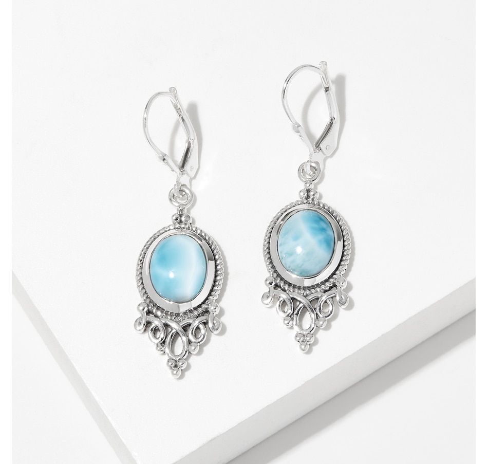 Image 241280_LARI.jpg, Product 241-280 / Price $99.88, Himalayan Gems Sterling Silver Gemstone Leverback Earrings from Himalayan Gems on TSC.ca's Jewellery department