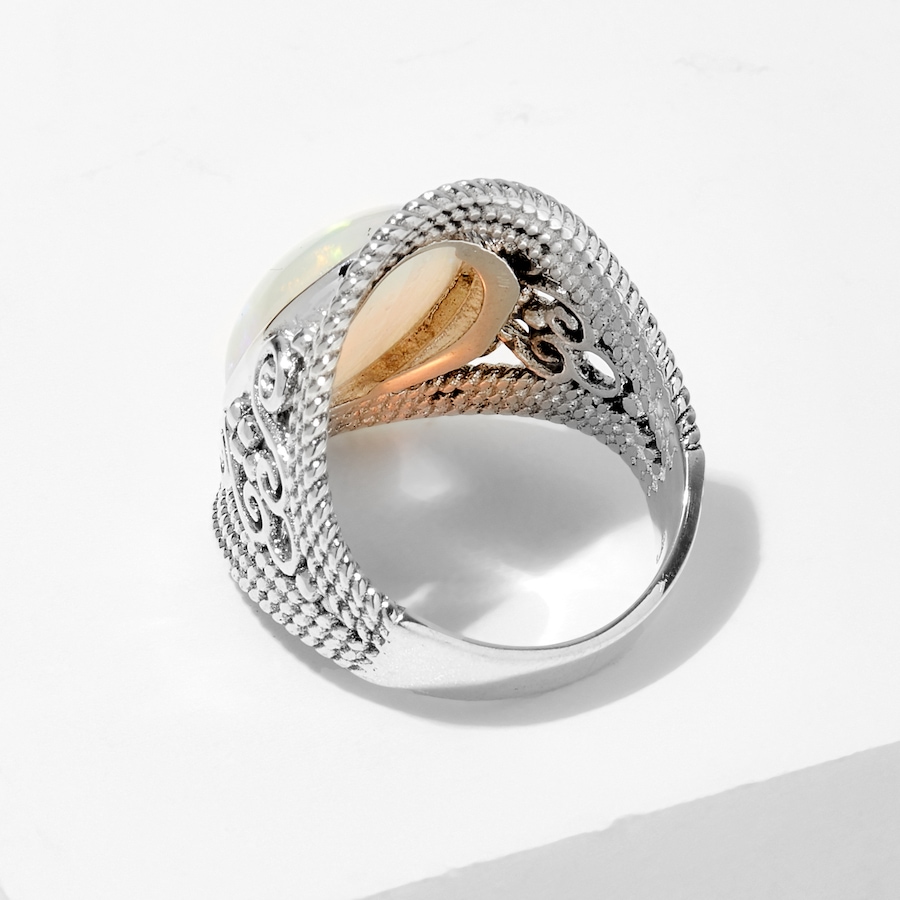 Image 241301_ALTMORE1.jpg, Product 241-301 / Price $899.99, Himalayan Gems Sterling Silver 12x16mm Oval Cabachon Gemstone Ring from Himalayan Gems on TSC.ca's Jewellery department