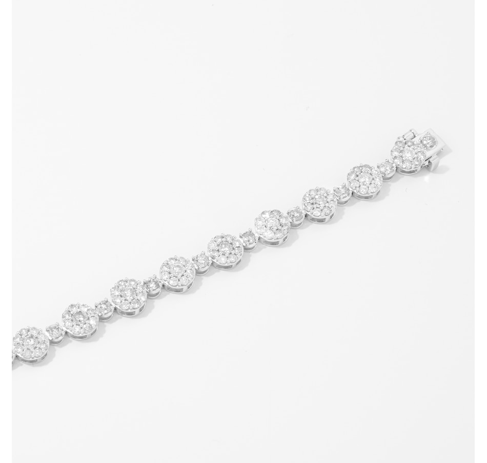 Jewellery - Bracelets - 10K White Gold 5.00 av. ctw Diamond Fashion ...