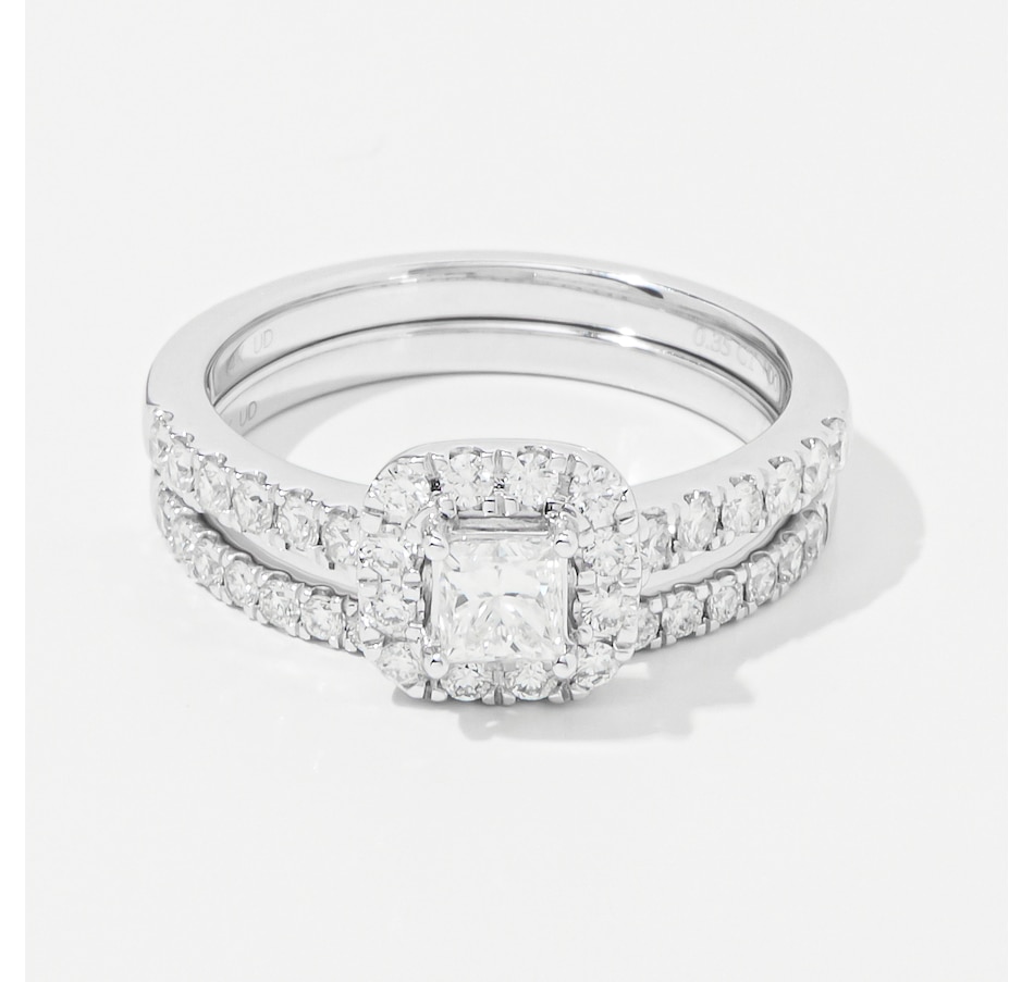Image 241327.jpg, Product 241-327 / Price $2,699.99, 14K White Gold 1.01 av. ctw Diamond Rings from Diamond Show on TSC.ca's Jewellery department