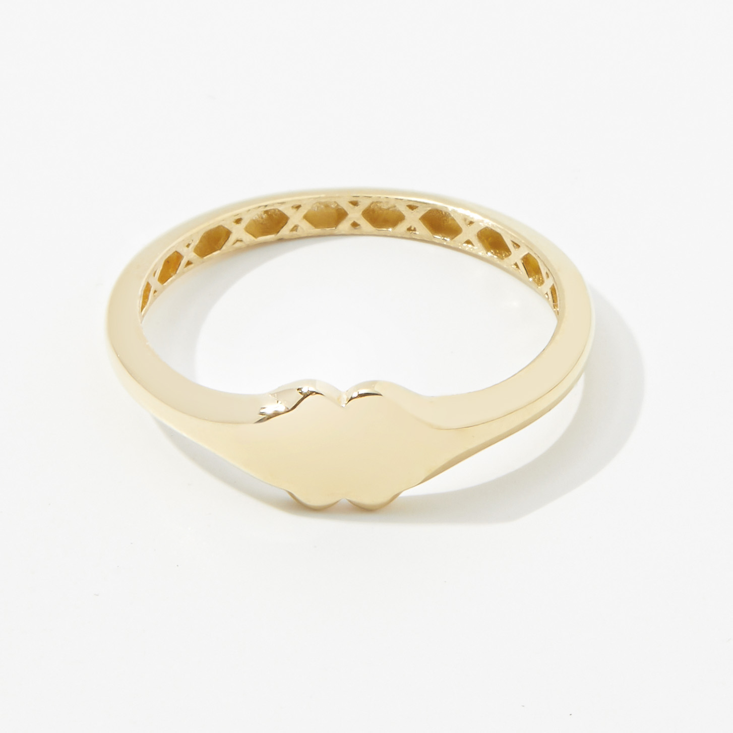 TruGold 10K Yellow Gold Baby Signet Ring - TSC.ca