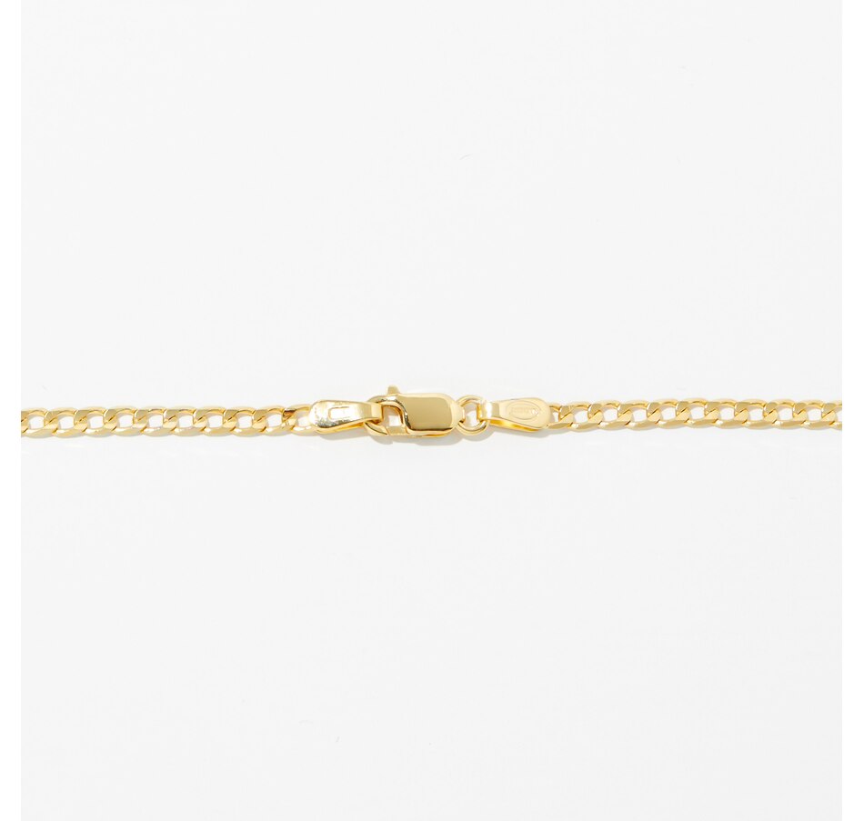Image 241405_ALTMORE1.jpg, Product 241-405 / Price $299.99, TruGold 10K Yellow Gold Solid Open Curb Chain Anklet from TruGold on TSC.ca's Jewellery department