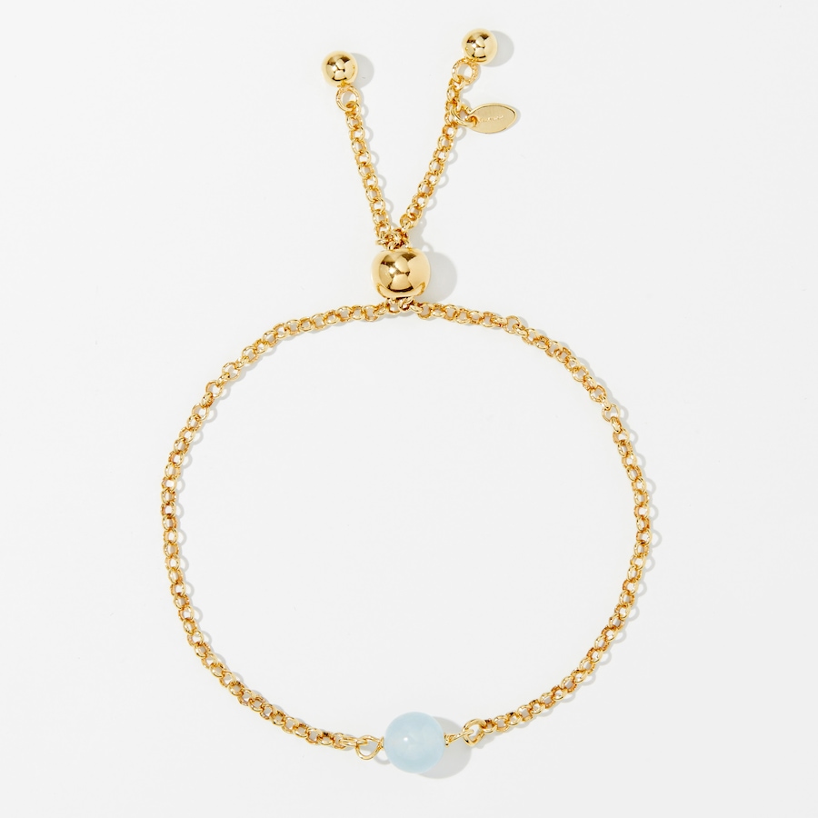 Image 241456_BLU.jpg, Product 241-456 / Price $29.88, Bronzoro 9" Bolo Bracelet With Single Jade Bead from Bronzoro on TSC.ca's Jewellery department
