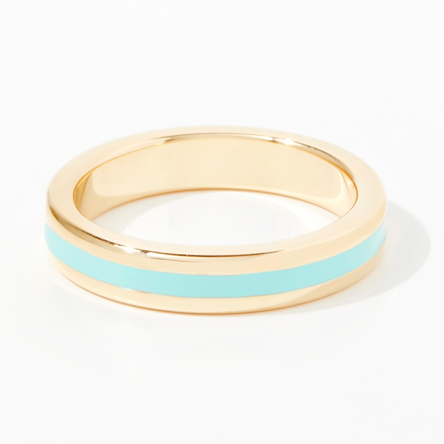 Image 241466_TRQ.jpg, Product 241-466 / Price $49.88, Bronzoro Enamel Stacking Band Rings from Bronzoro on TSC.ca's Jewellery department