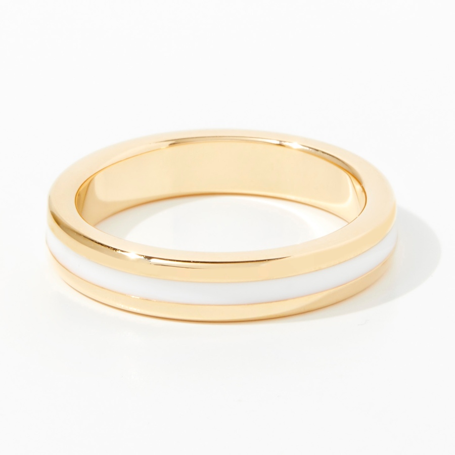 Image 241466_WHT.jpg, Product 241-466 / Price $49.88, Bronzoro Enamel Stacking Band Rings from Bronzoro on TSC.ca's Jewellery department