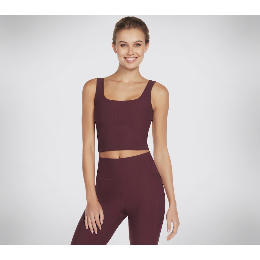 Image 241541_BRG.jpg, Product 241-541 / Price $44.99, Skechers Goflex Rib Longline Bra from Skechers on TSC.ca's Fashion department