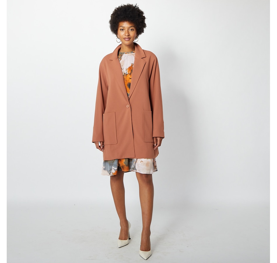 Image 241569_ALTMORE1.jpg, Product 241-569 / Price $89.33, Brian Bailey Oversized Dolman Sleeve One Button Easy Blazer from Brian Bailey on TSC.ca's Fashion department