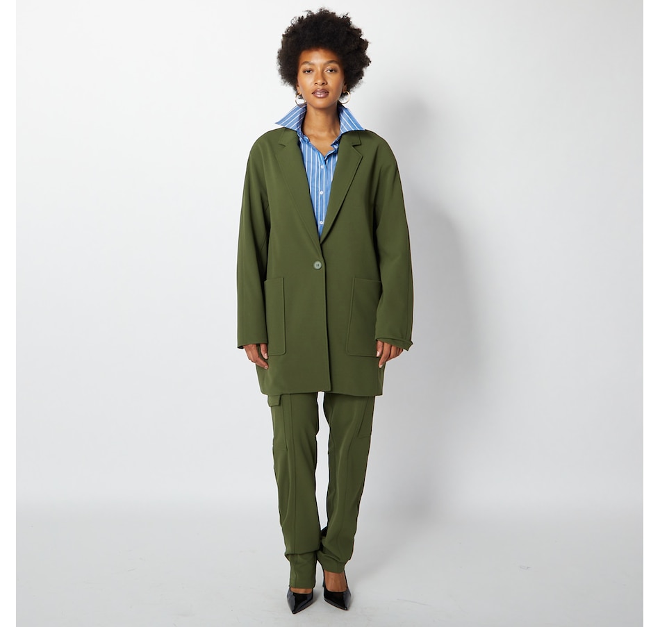 Image 241569_ALTMORE3.jpg, Product 241-569 / Price $89.33, Brian Bailey Oversized Dolman Sleeve One Button Easy Blazer from Brian Bailey on TSC.ca's Fashion department