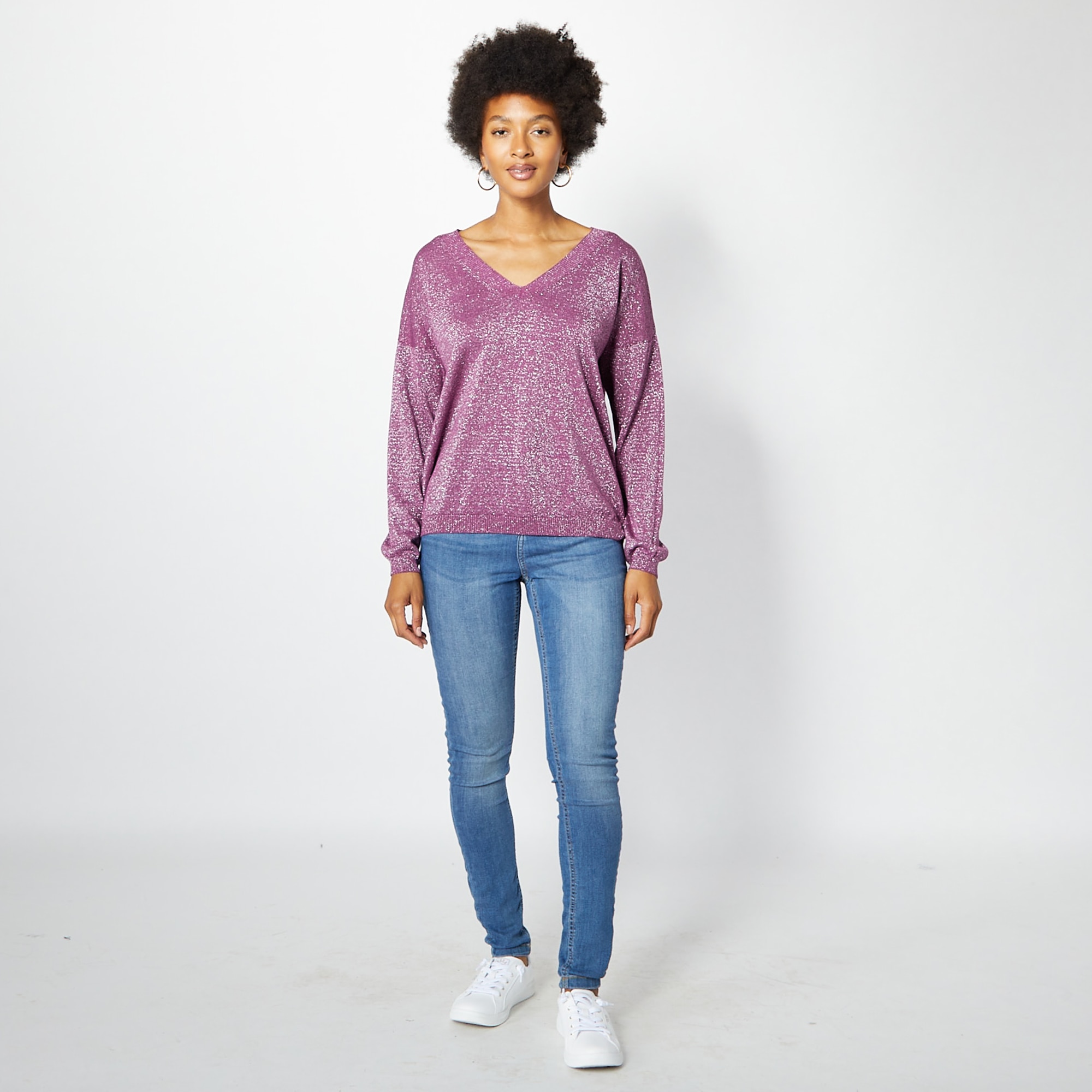 Boyfriend v neck clearance sweater