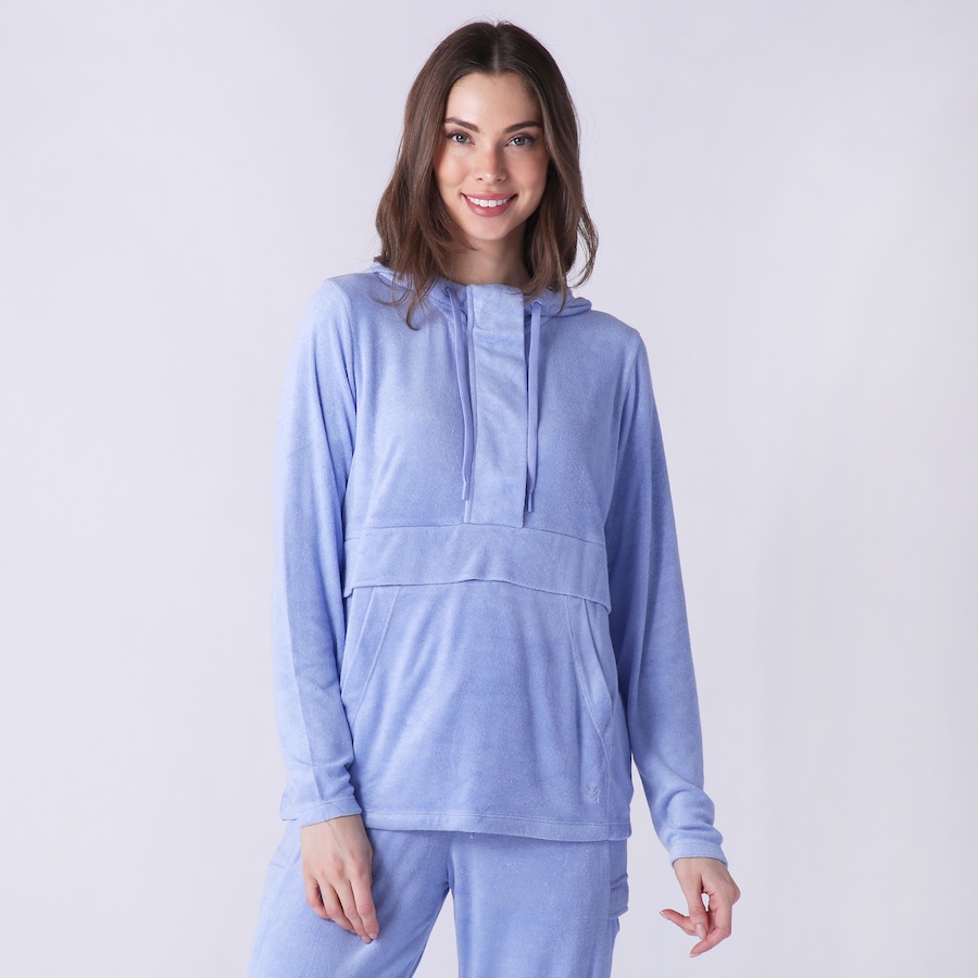 Image 241648_HYBLU.jpg, Product 241-648 / Price $19.33, Cuddl Duds Baby Loop Terry Anorak Hoodie from Cuddl Duds  on TSC.ca's Fashion department