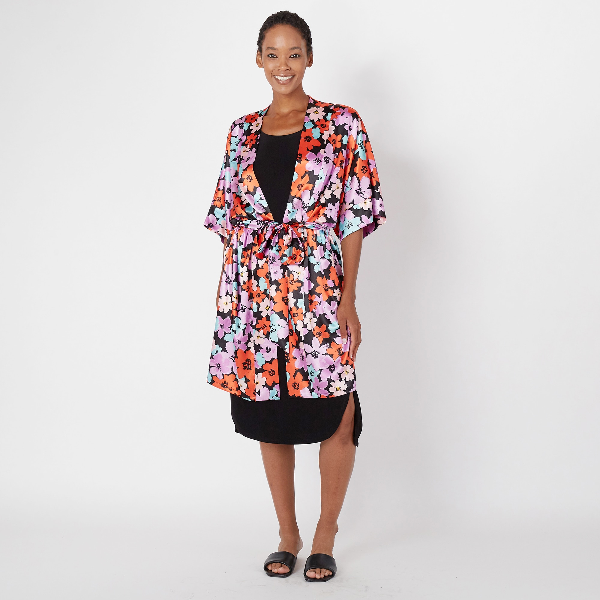 Belted hotsell kimono dress