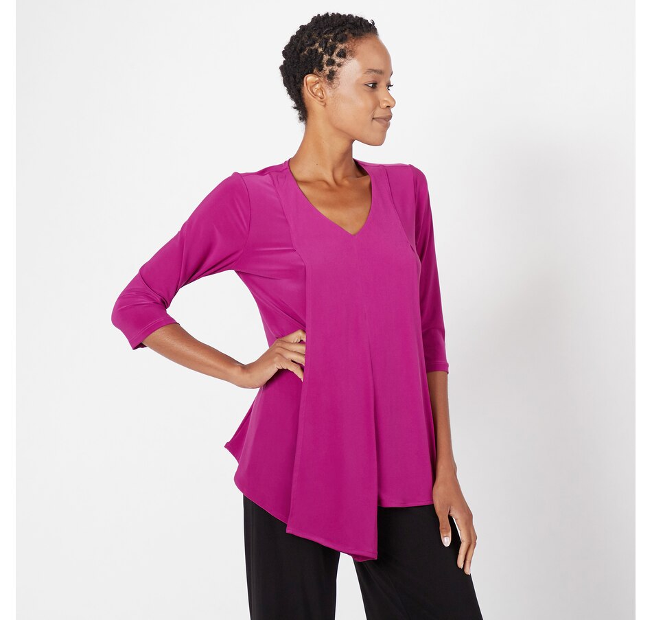 Image 241710_RAS.jpg, Product 241-710 / Price $39.33, Marallis Draped Collar Top from Marallis on TSC.ca's Fashion department