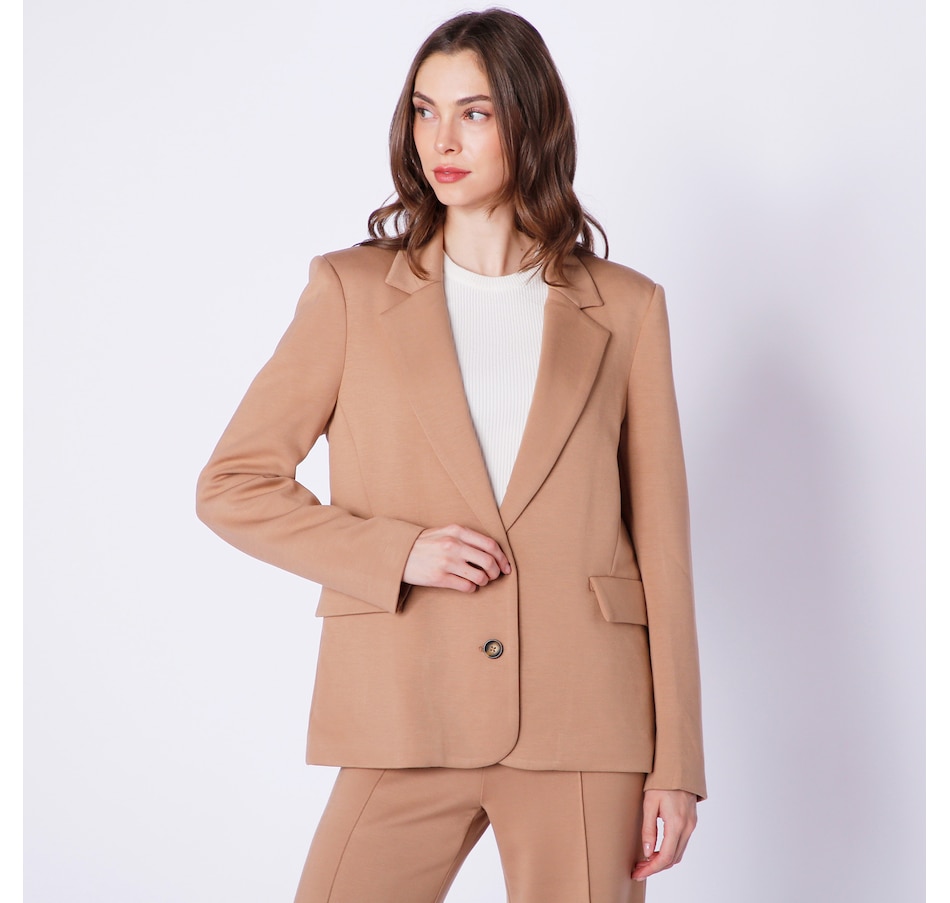 Clothing & Shoes - Jackets & Coats - Blazers - Badgley Mischka Fully ...