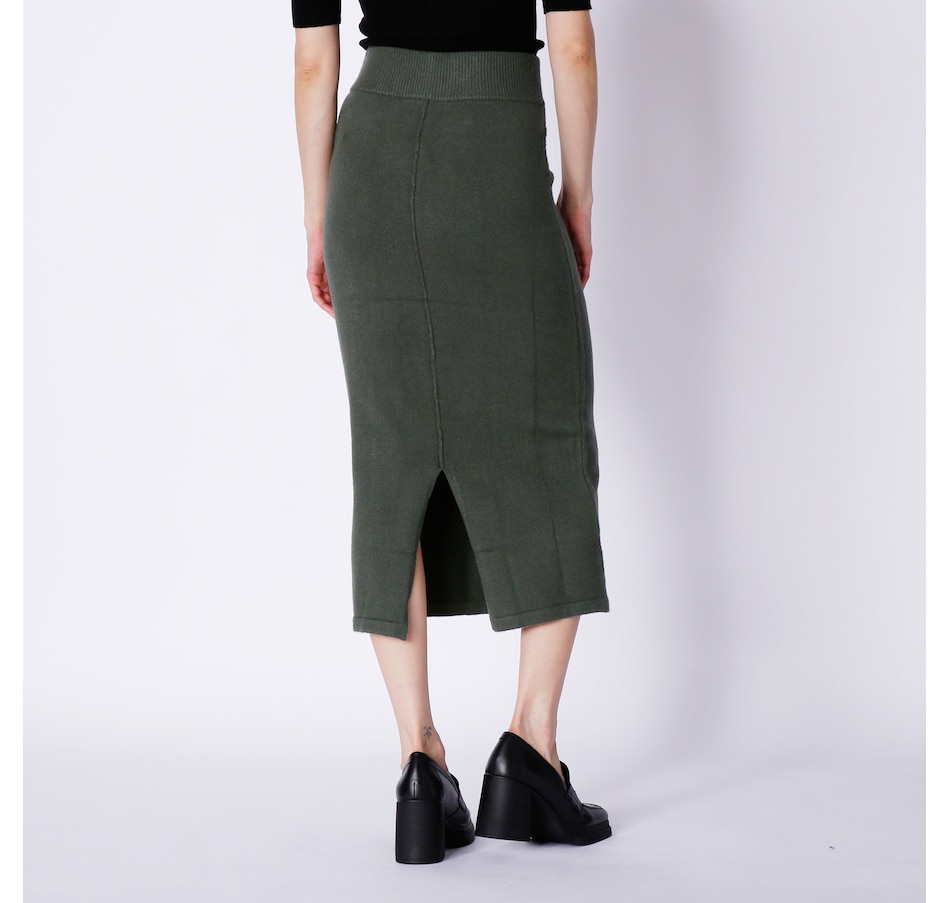 Image 241736_ALTMORE1.jpg, Product 241-736 / Price $49.33, Badgley Mischka Pull-On Sweater Knit Midi Skirt from Badgley Mischka on TSC.ca's Fashion department