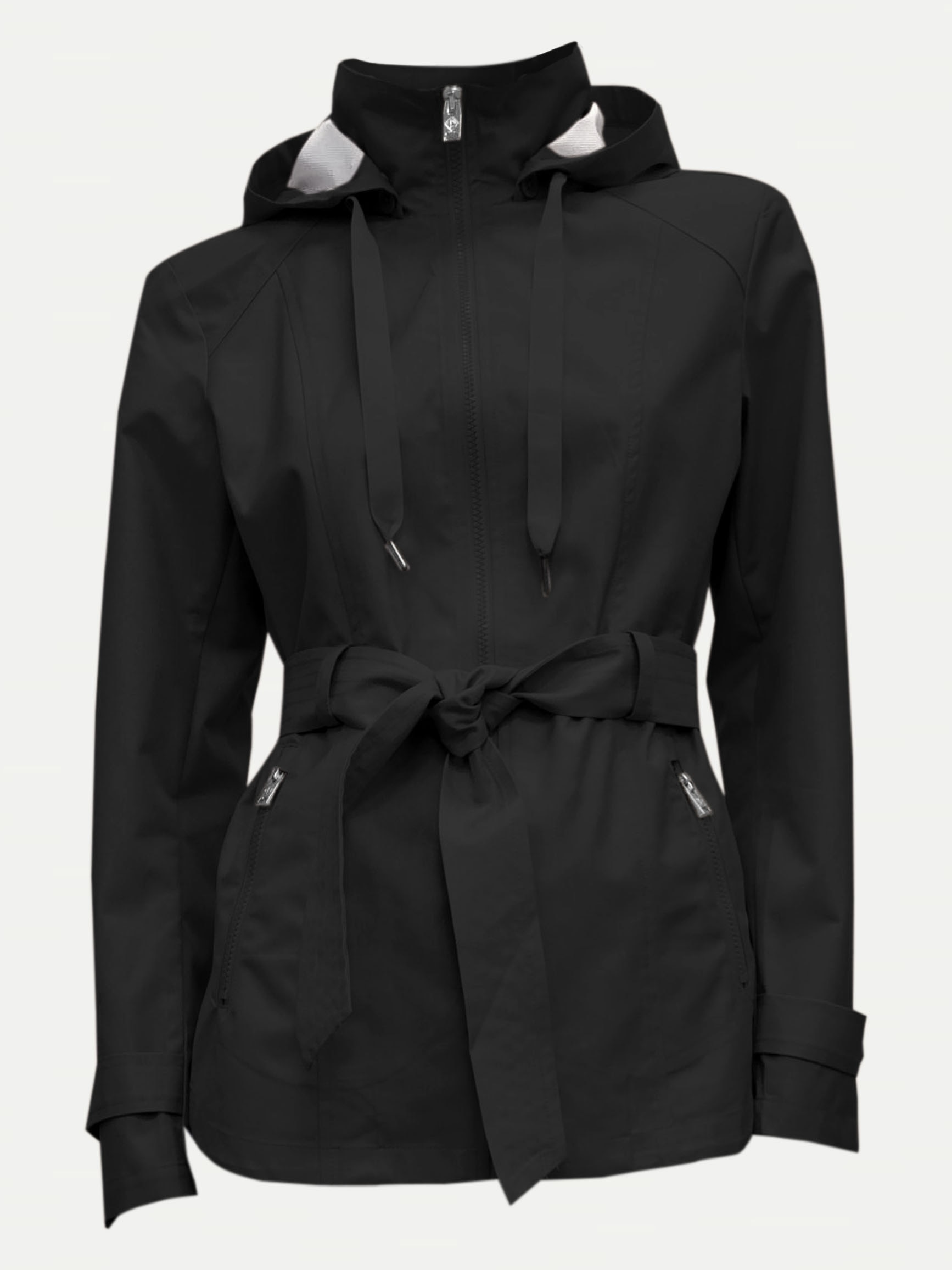 ジャケット・アウター tac:tac LIGHT MELTON PIPING TRENCH COAT Men's Slim Fit Trench Coat Lapel Casual Middle Length Single