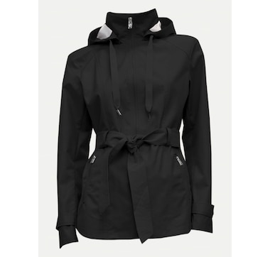 Point Zero Spring 24 Belted Hooded Jacket