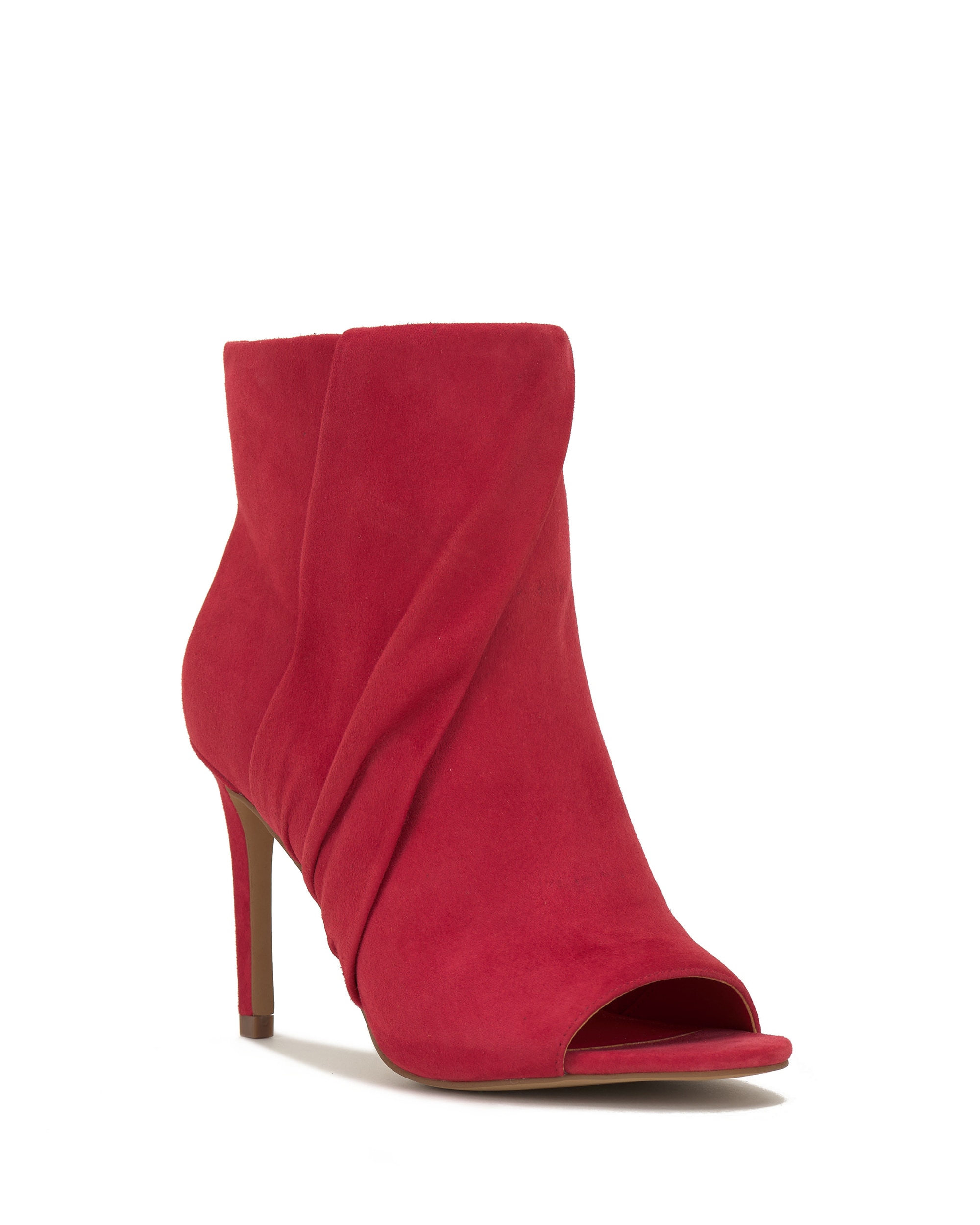 Vince camuto red hot sale suede booties