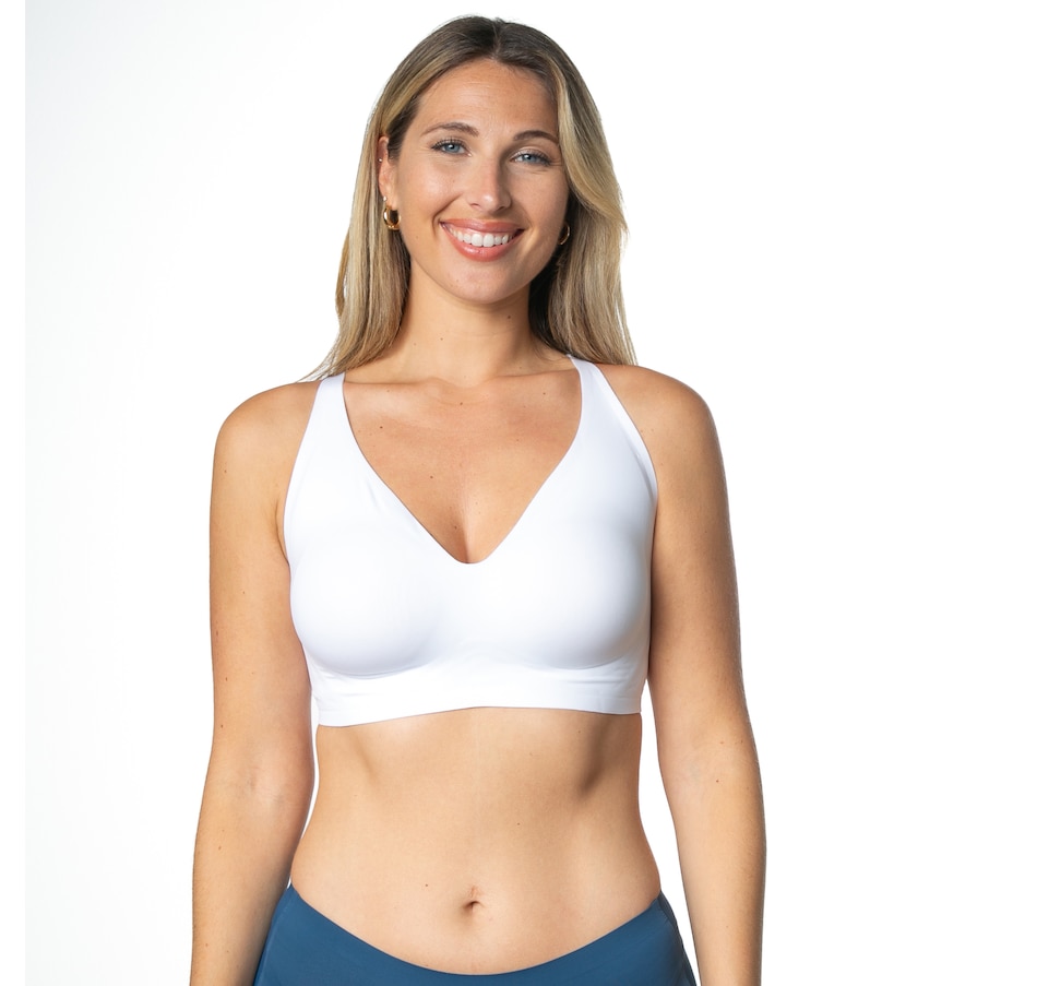 Clothing & Shoes - Socks & Underwear - Bras - Rhonda Shear Two-Pack Gel Bra  With Back closure - Online Shopping for Canadians
