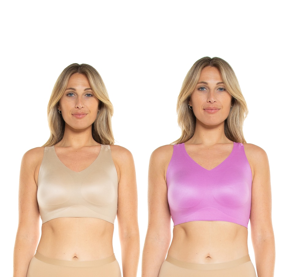 Ahh Bra by Rhonda Shear - Lilac, Pink or Aqua - Sizes From Small