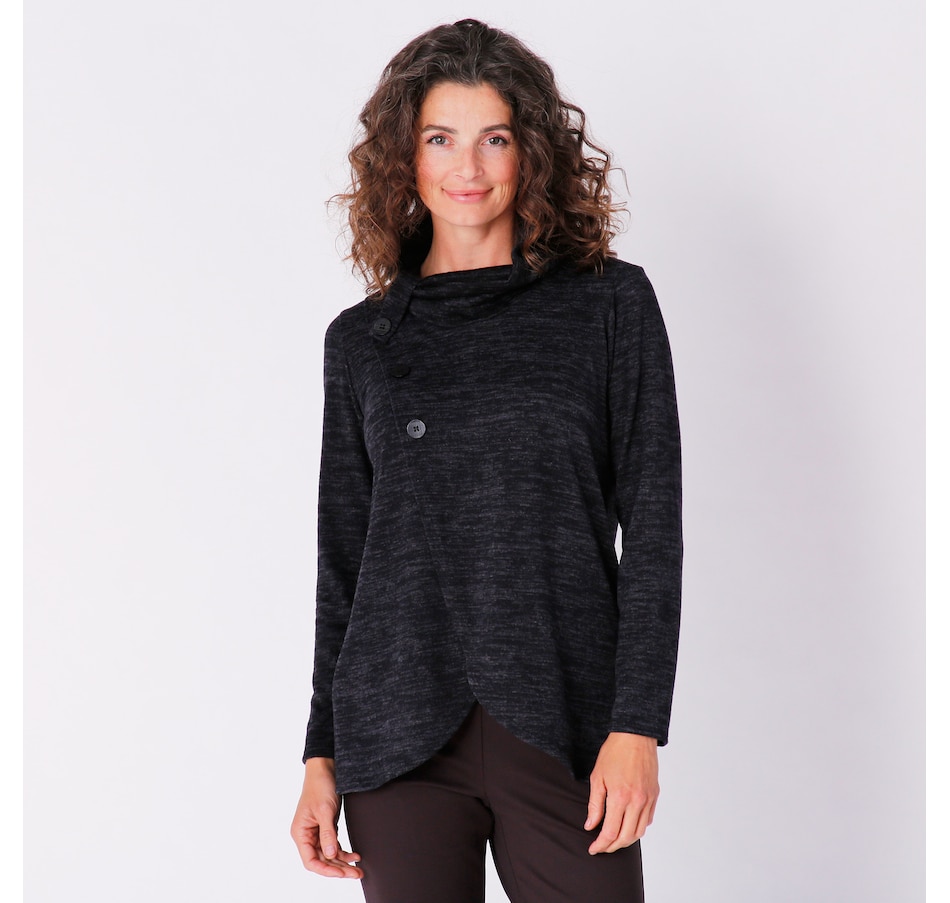 Image 241766_CHR.jpg, Product 241-766 / Price $54.88, Mr. Max Faux Wrap Button Sweater from Mr. Max on TSC.ca's Clothing & Shoes department