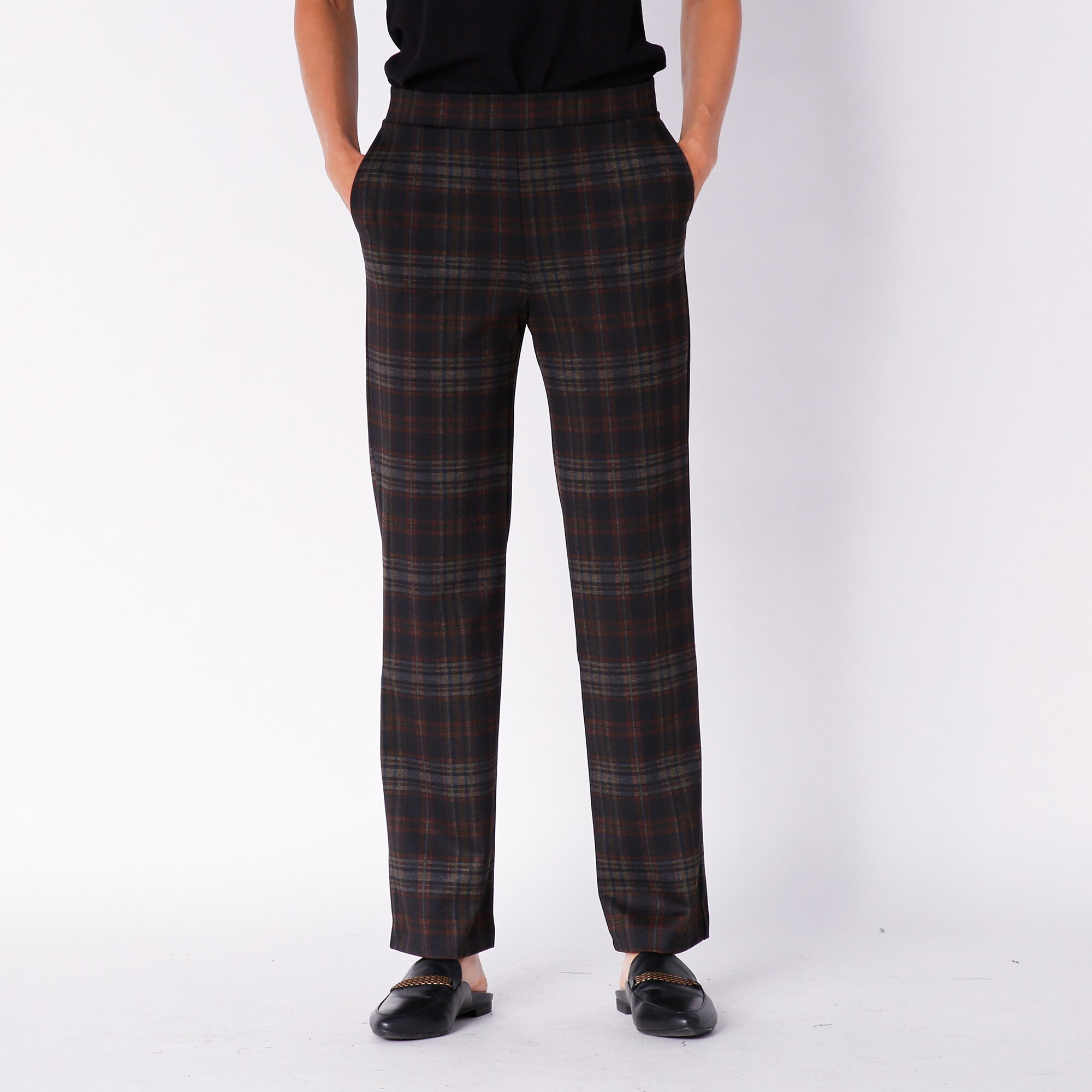 Plaid clearance trouser pants