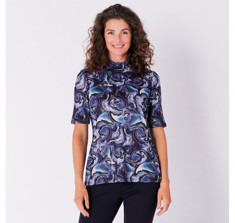 Clothing & Shoes - Tops - Shirts & Blouses - Mr. Max Printed Sweater ...