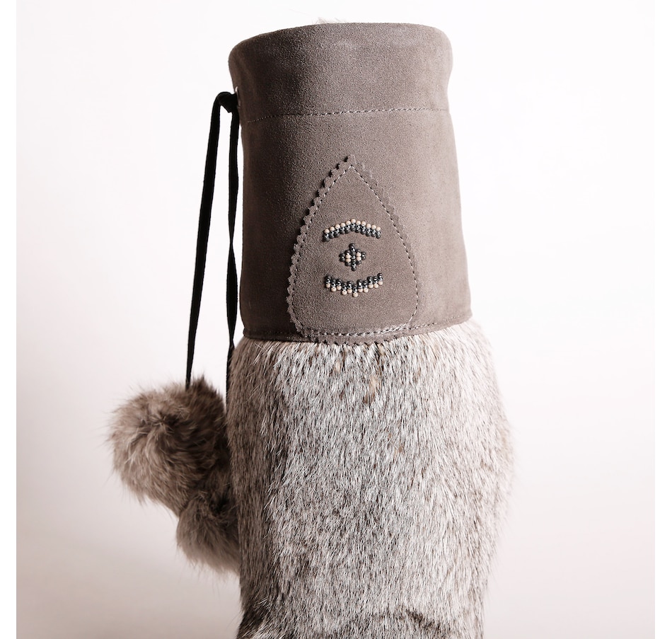 Image 241799_ALTMORE2.jpg, Product 241-799 / Price $250.00, Manitobah Arrow Snowy Owl Mukluk from Manitobah on TSC.ca's Clothing & Shoes department
