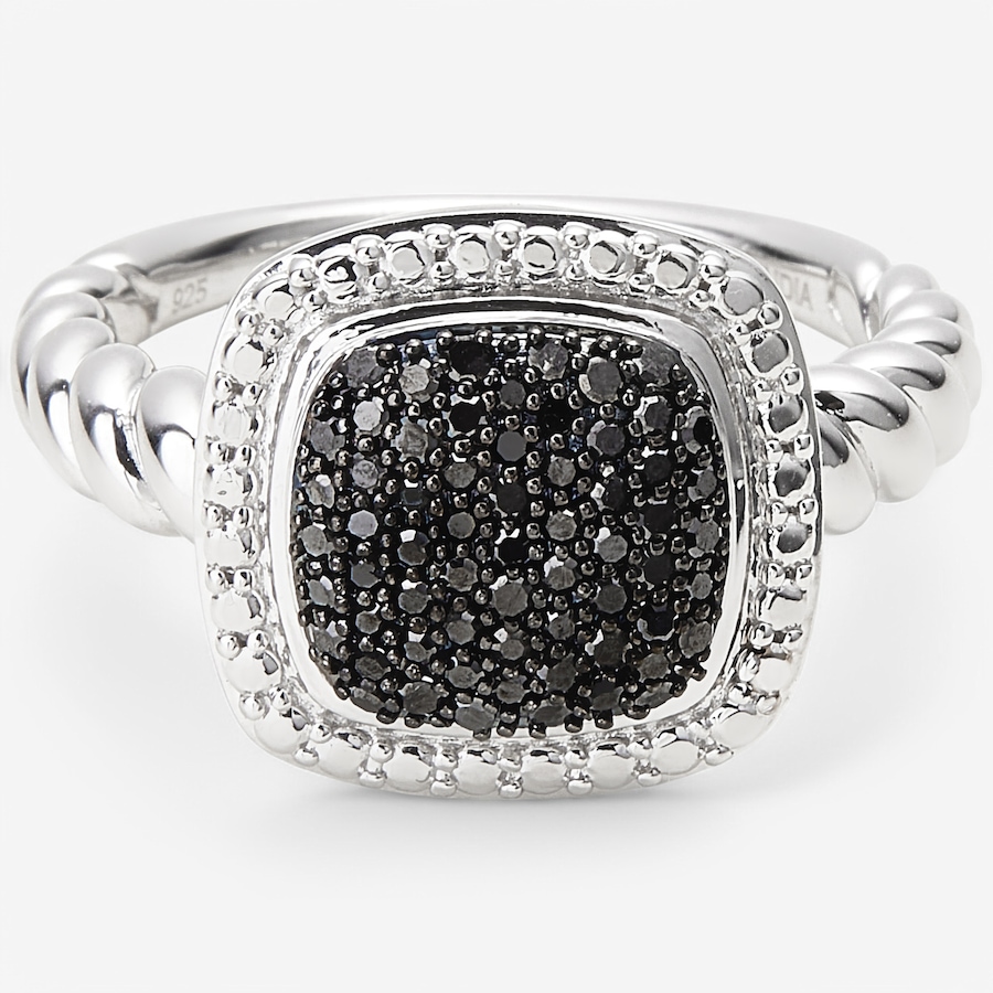 Image 241816_BLK.jpg, Product 241-816 / Price $349.99, Colours of Diamonds Sterling Silver 0.33 ctw Diamond Ring from Colours of Diamonds on TSC.ca's Jewellery department