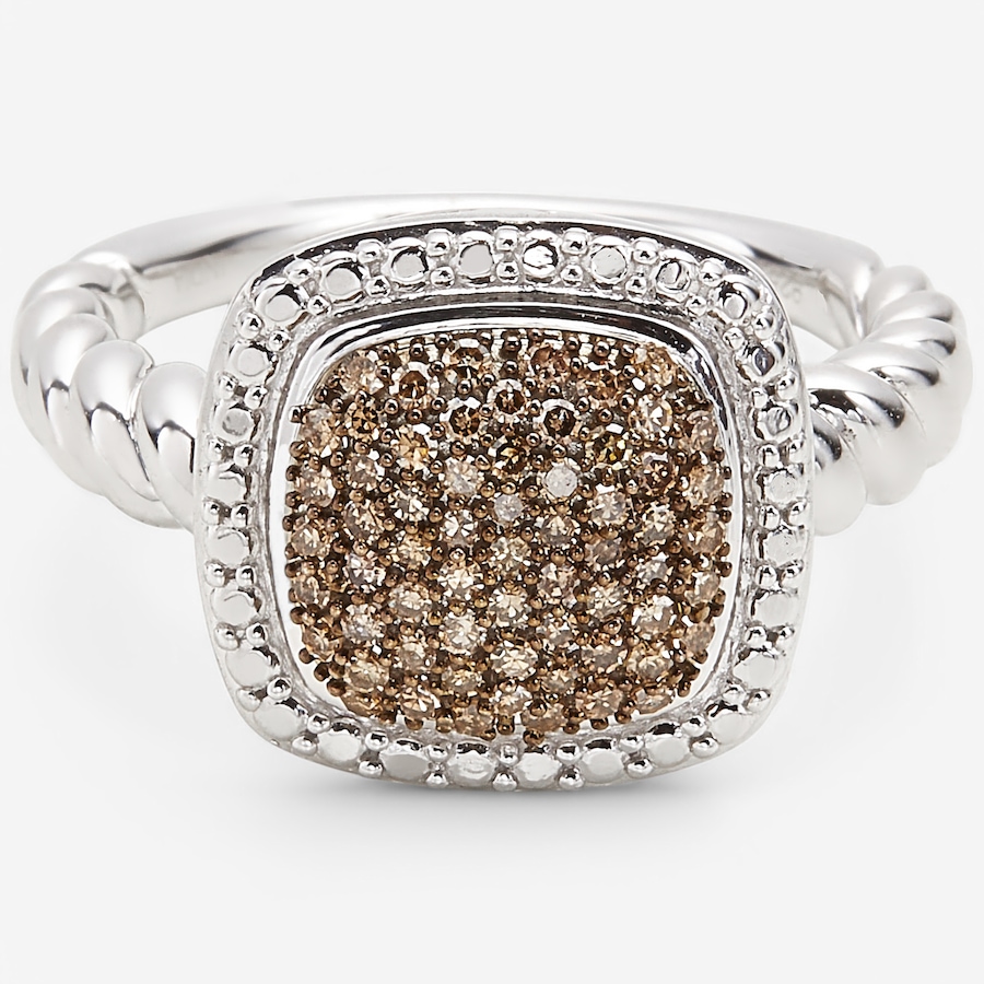 Image 241816_CHM.jpg, Product 241-816 / Price $349.99, Colours of Diamonds Sterling Silver 0.33 ctw Diamond Ring from Colours of Diamonds on TSC.ca's Jewellery department