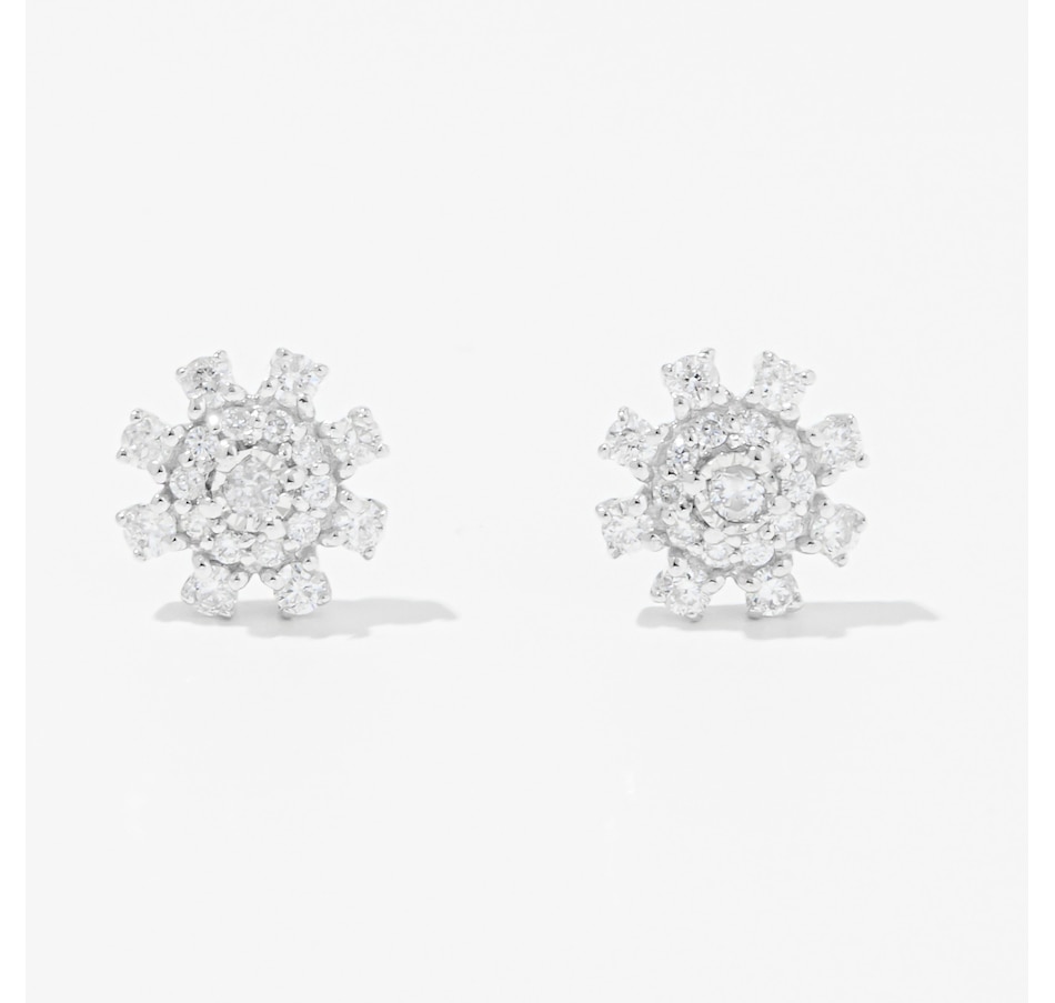 Image 241865_WGL.jpg, Product 241-865 / Price $699.88, Graziela Gems 14K Gold Diamond Stud Earrings from Graziela Gems on TSC.ca's Jewellery department