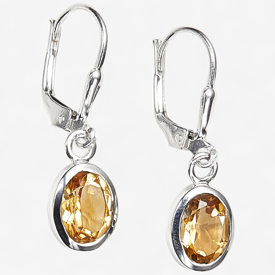 Image 241987_CIT.jpg, Product 241-987 / Price $59.88, Himalayan Gems Sterling Silver Gemstone Leverback Earrings from Himalayan Gems on TSC.ca's Jewellery department