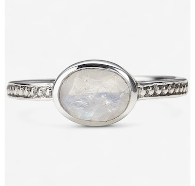 Himalayan Gems Sterling Silver Gemstone Ring