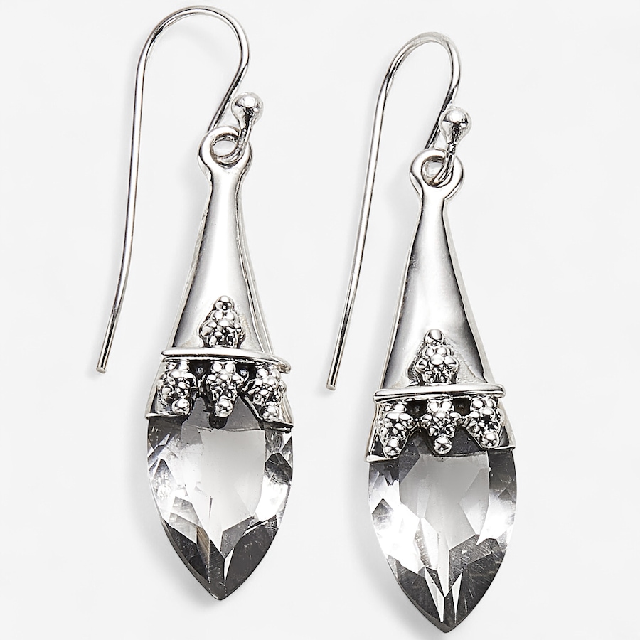 Image 241992_CRZ.jpg, Product 241-992 / Price $59.88, Himalayan Gems Sterling Silver Gemstone Fish Hook Earrings from Himalayan Gems on TSC.ca's Jewellery department