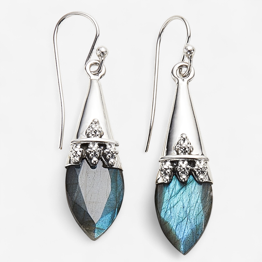 Image 241992_LAE.jpg, Product 241-992 / Price $59.88, Himalayan Gems Sterling Silver Gemstone Fish Hook Earrings from Himalayan Gems on TSC.ca's Jewellery department