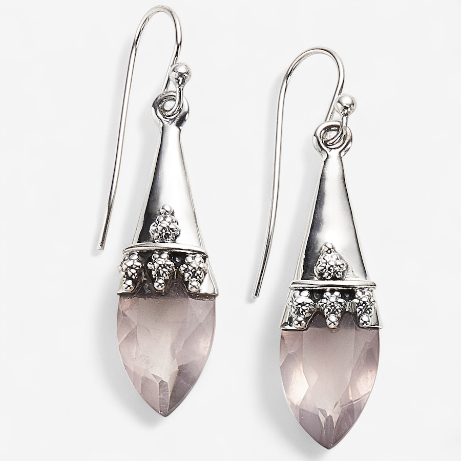 Image 241992_RQT.jpg, Product 241-992 / Price $59.88, Himalayan Gems Sterling Silver Gemstone Fish Hook Earrings from Himalayan Gems on TSC.ca's Jewellery department