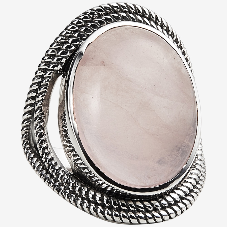 Image 241994.jpg, Product 241-994 / Price $79.33, Himalayan Gems Sterling Silver Rose Quartz Bold Ring from Himalayan Gems on TSC.ca's Jewellery department