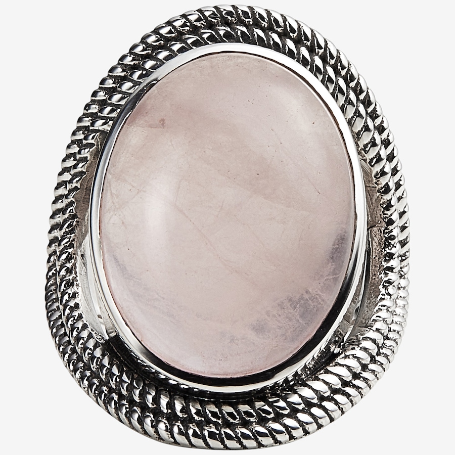 Image 241994_ALTMORE1.jpg, Product 241-994 / Price $79.33, Himalayan Gems Sterling Silver Rose Quartz Bold Ring from Himalayan Gems on TSC.ca's Jewellery department