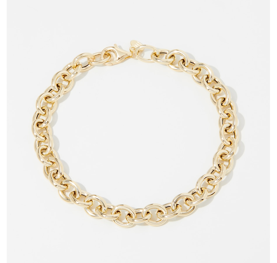 Jewellery - Bracelets - Stefano Oro 14K Yellow Gold Bottega Rolo ...