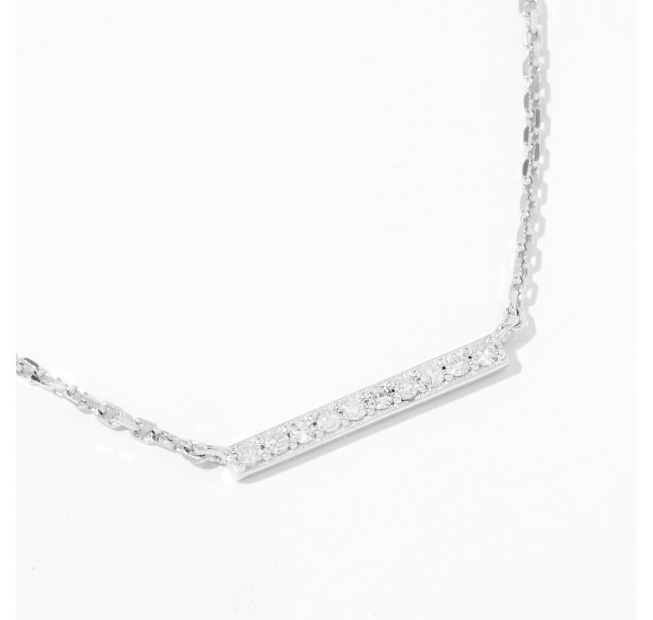 Image 242197_ALTMORE1.jpg, Product 242-197 / Price $149.99, Colour of Diamonds Sterling Silver 0.10 ctw White Diamond Necklace from Colours of Diamonds on TSC.ca's Jewellery department