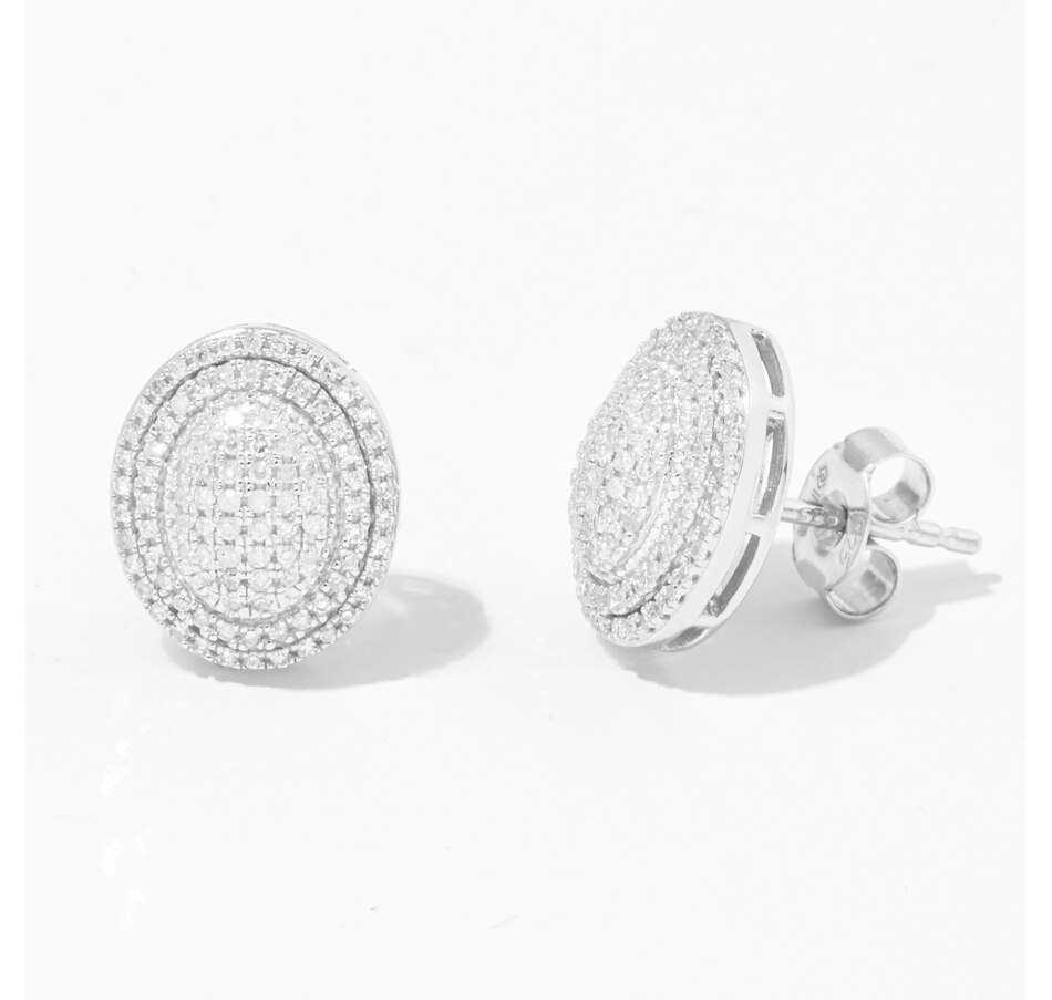 Image 242211_ALTMORE1.jpg, Product 242-211 / Price $199.33, Colour of Diamonds Sterling Silver 0.33 White Diamonds Earrings from Colours of Diamonds on TSC.ca's Jewellery department