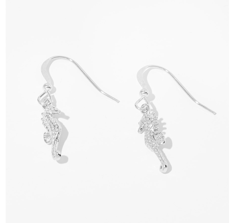 Image 242239.jpg, Product 242-239 / Price $69.99, Kabana Sterling Silver Rhodium Plate Seahorse Earrings from Kabana Jewellery on TSC.ca's Jewellery department