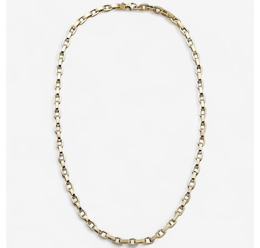 Product 242-254 / Price $1,349.99 - $1,679.99 , Stefano Oro 14K Yellow Gold Ponte Vecchio Rolo Necklace