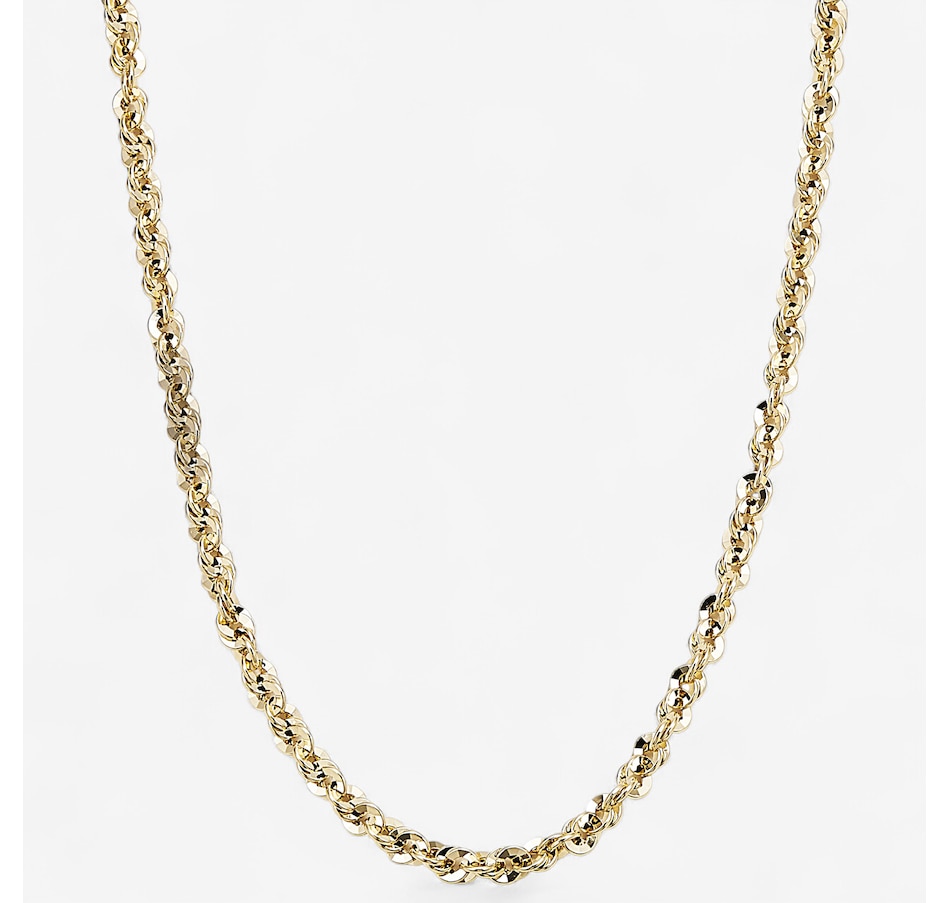 Image 242256.jpg, Product 242-256 / Price $1,699.99 - $1,899.99, Stefano Oro 14K Yellow Gold Mega Spirali Rope Necklace from Stefano Oro on TSC.ca's Jewellery department