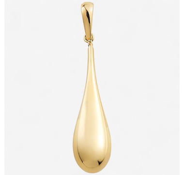 Stefano Oro 14K Yellow Gold Puffy Drop Pendant
