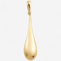 Stefano Oro 14K Yellow Gold Puffy Drop Pendant