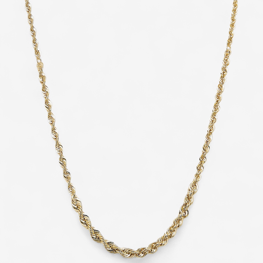 Image 242260.jpg, Product 242-260 / Price $599.88, Stefano Oro 14K Yellow Gold Graduated Faceted Rope Necklace from Stefano Oro on TSC.ca's Jewellery department