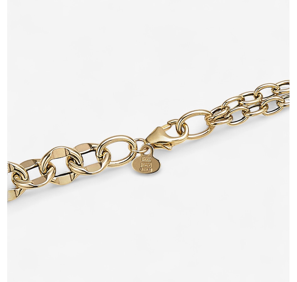 Image 242266_ALTMORE1.jpg, Product 242-266 / Price $1,299.99, Stefano Oro 14K Yellow Gold Doppio Abbraccio Link Necklace from Stefano Oro on TSC.ca's Jewellery department