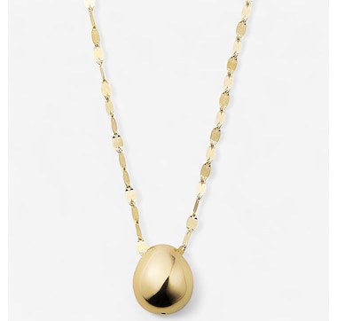 Stefano Oro 14K Yellow Gold Pepita Necklace