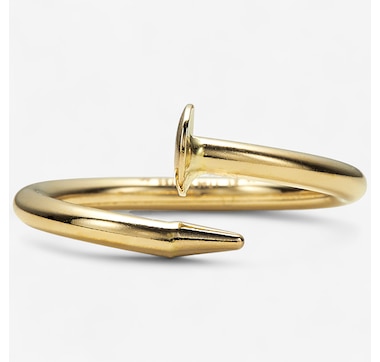 Stefano Oro 14K Yellow Gold Chiodo Ring