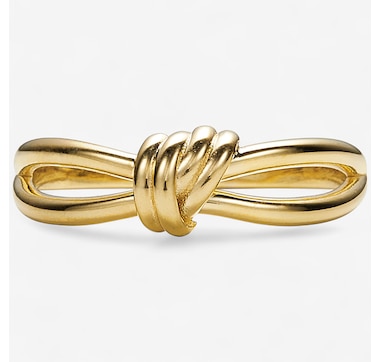 Stefano Oro 14K Yellow Gold Knot Ring